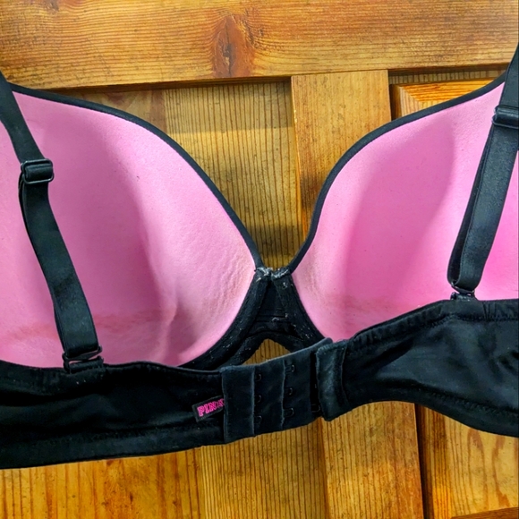 VS PINK Black everyday bra 36DD - Picture 2 of 4